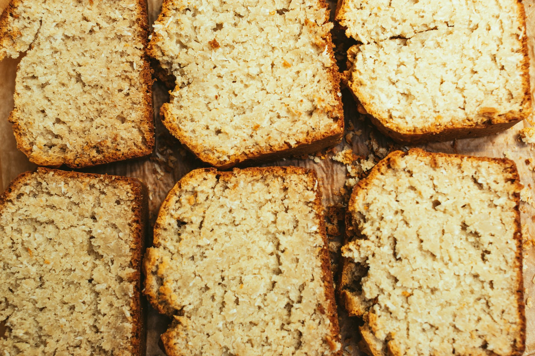Vegan coconut bread Lagom